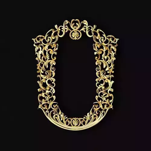 Central decor ornament for furniture