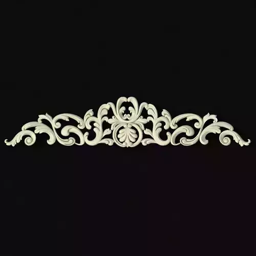 Central decor ornament for furniture