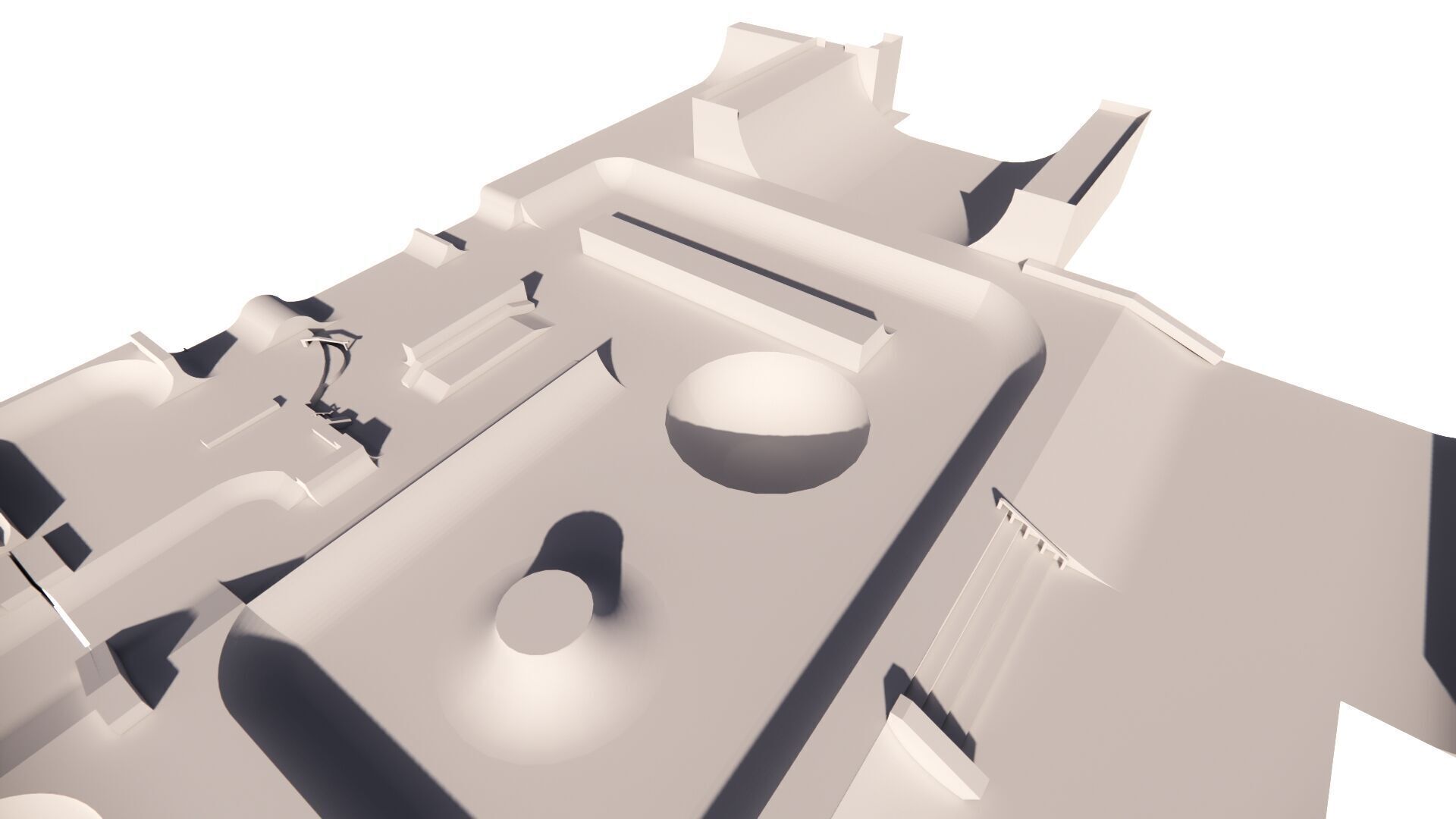 Skatepark-Skate Park PACK 3D model_21