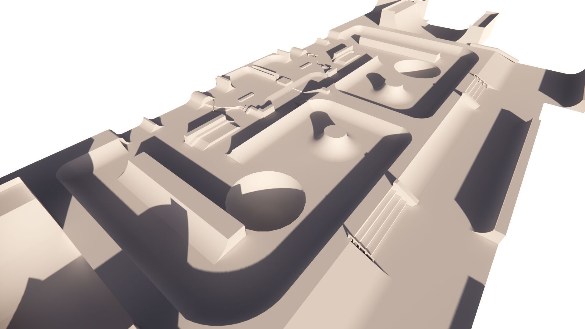 Skatepark-Skate Park PACK 3D model_15