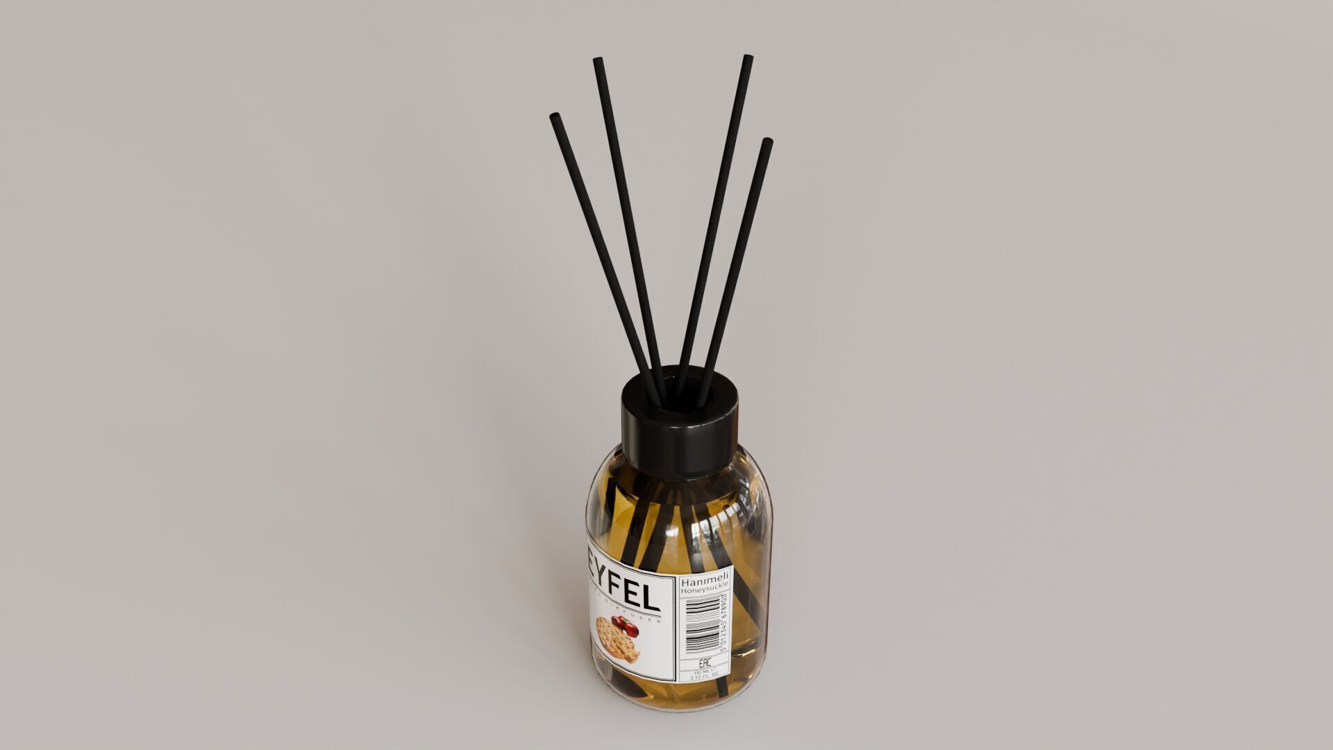 Eyfel Perfume Reed Diffuser Apple-Pie Low-poly 3D model_20