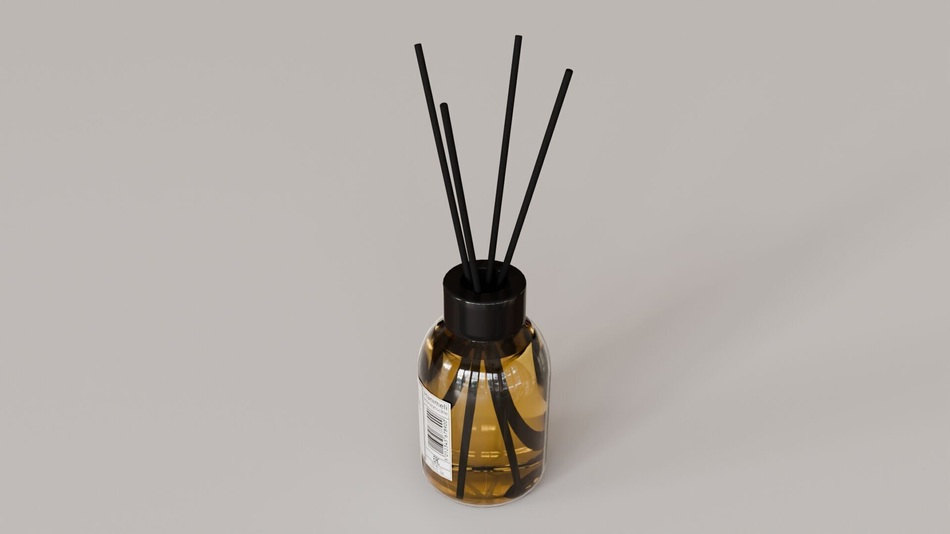 Eyfel Perfume Reed Diffuser Apple-Pie Low-poly 3D model_12
