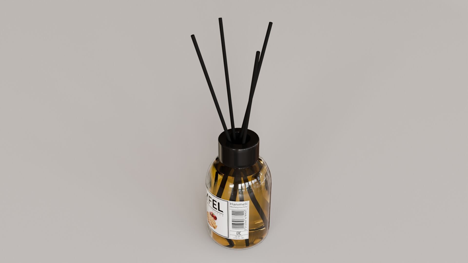 Eyfel Perfume Reed Diffuser Apple-Pie Low-poly 3D model_21