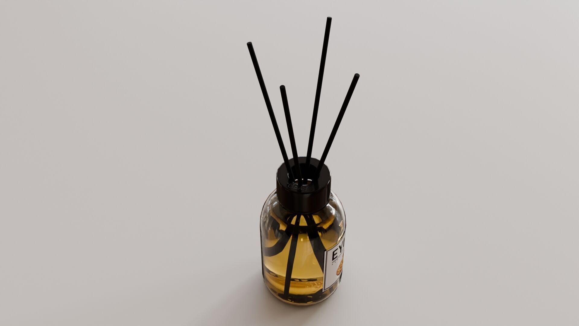 Eyfel Perfume Reed Diffuser Apple-Pie Low-poly 3D model_4