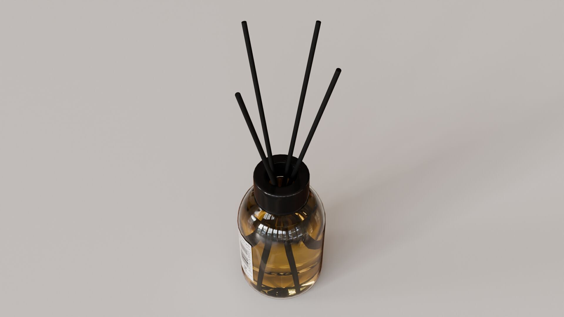 Eyfel Perfume Reed Diffuser Apple-Pie Low-poly 3D model_5
