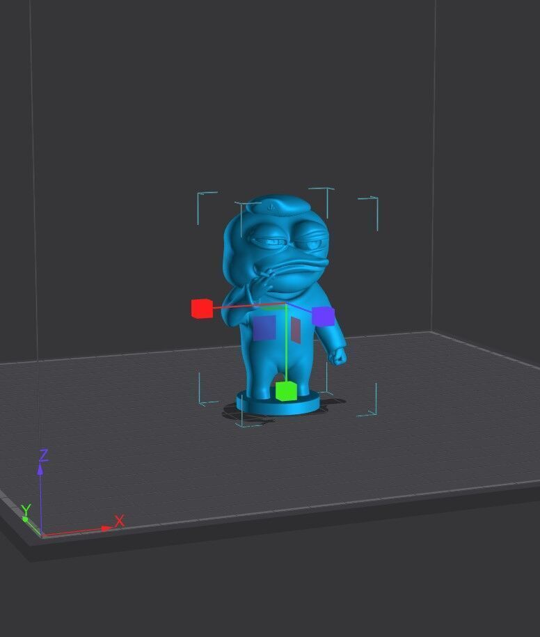 Pepe the Forg 3D print model_4