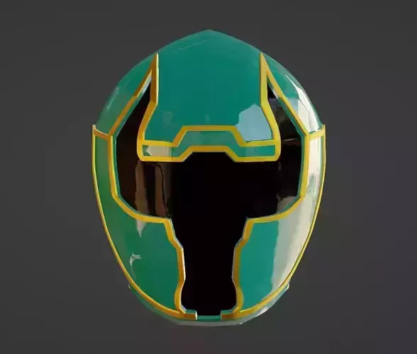 Power Rangers Mystic Force Green Ranger MagiGreen Helmet 3D print model