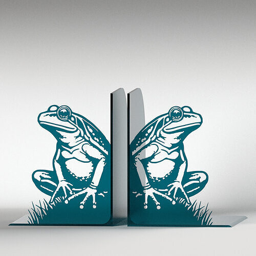 Frog Bookends 3D print model