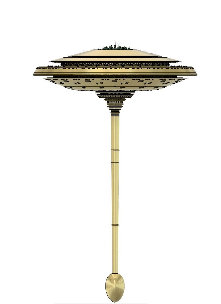 BESPIN CLOUD CITY 3D print model_1