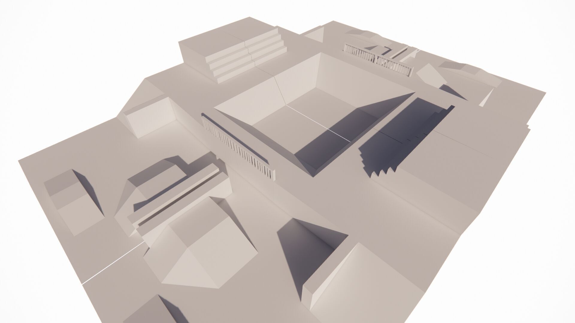 Skatepark-Skate Park PACK 3D model_14