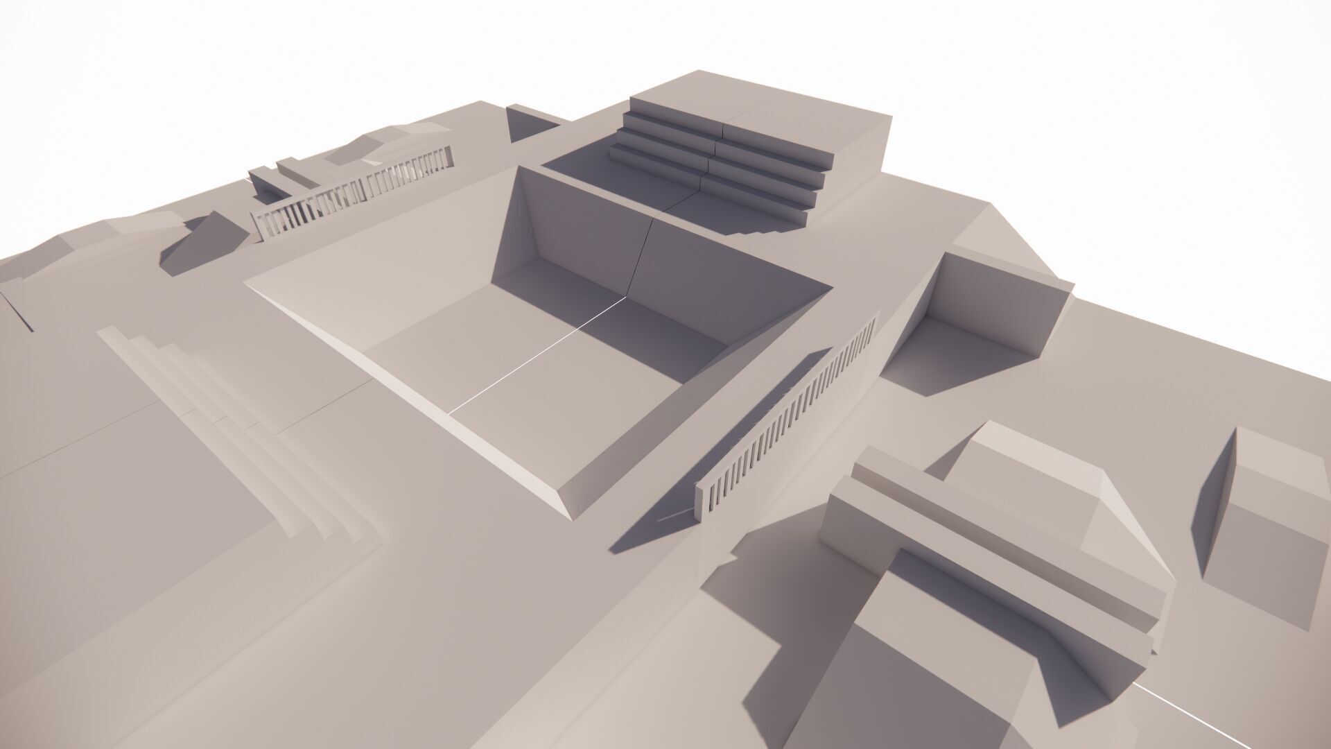 Skatepark-Skate Park PACK 3D model_15