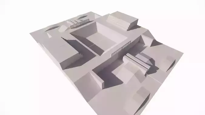 Skatepark-Skate Park PACK 3D model Skatepark-Skate Park PACK 3D model