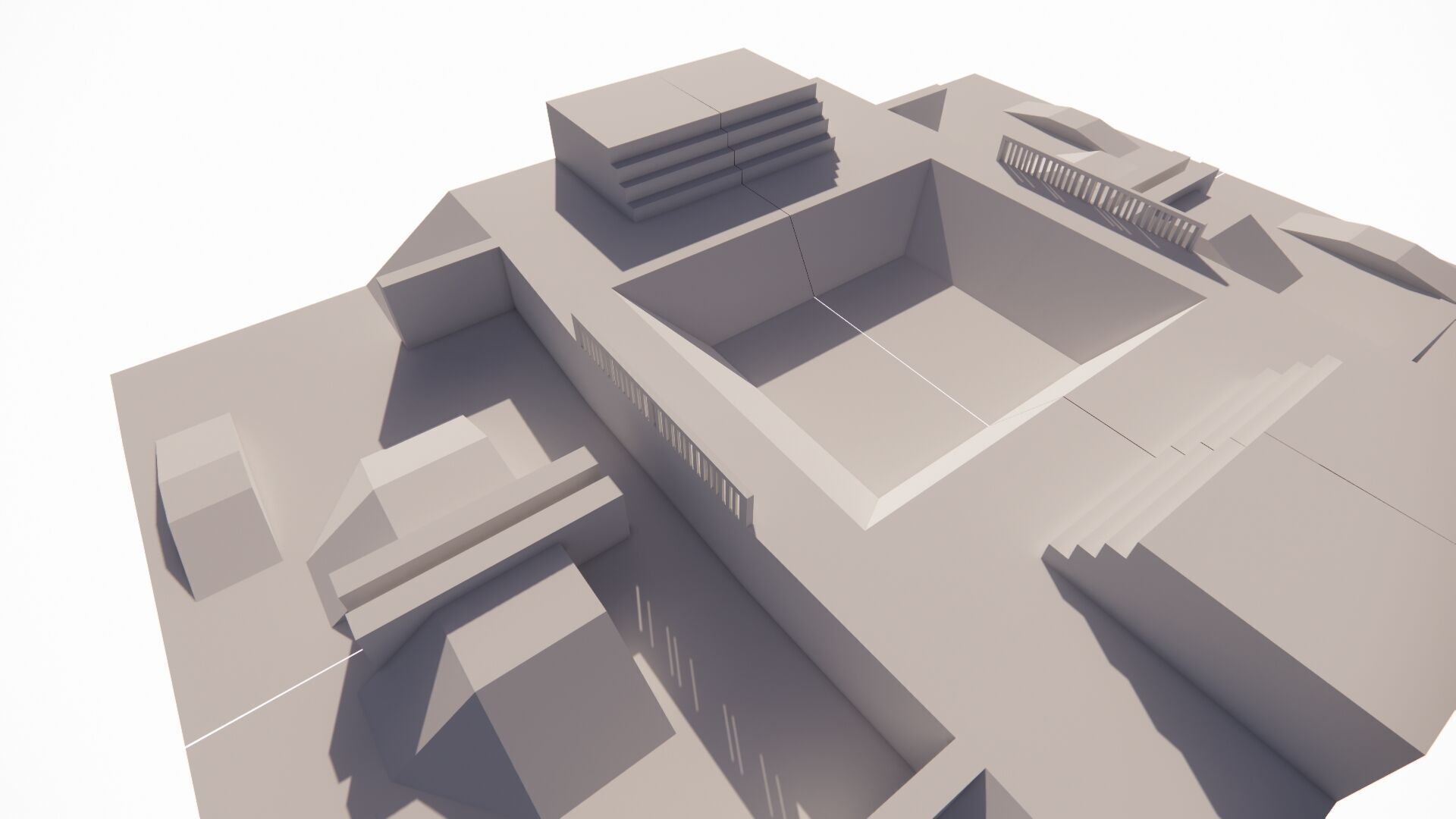 Skatepark-Skate Park PACK 3D model_16