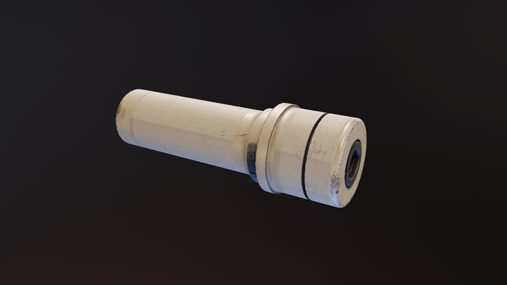 Mini PBS1 suppressor Low-poly 3D model_3