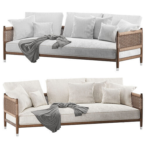 collection 01-sofa -number of 9 furniture objects  3D model 2