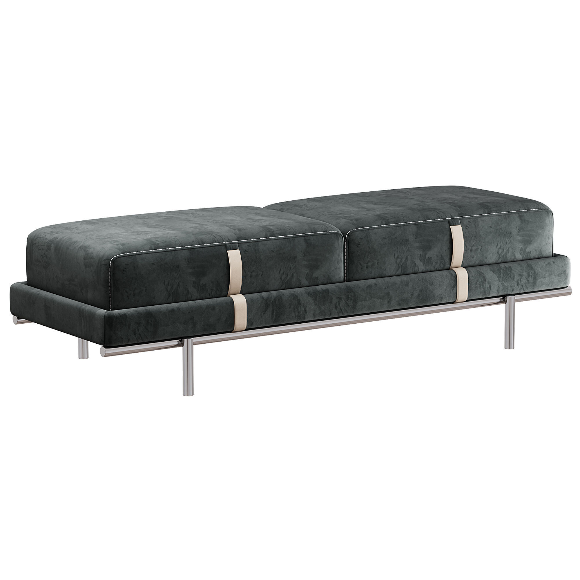 New Bond Bench By Flou 3D model_1