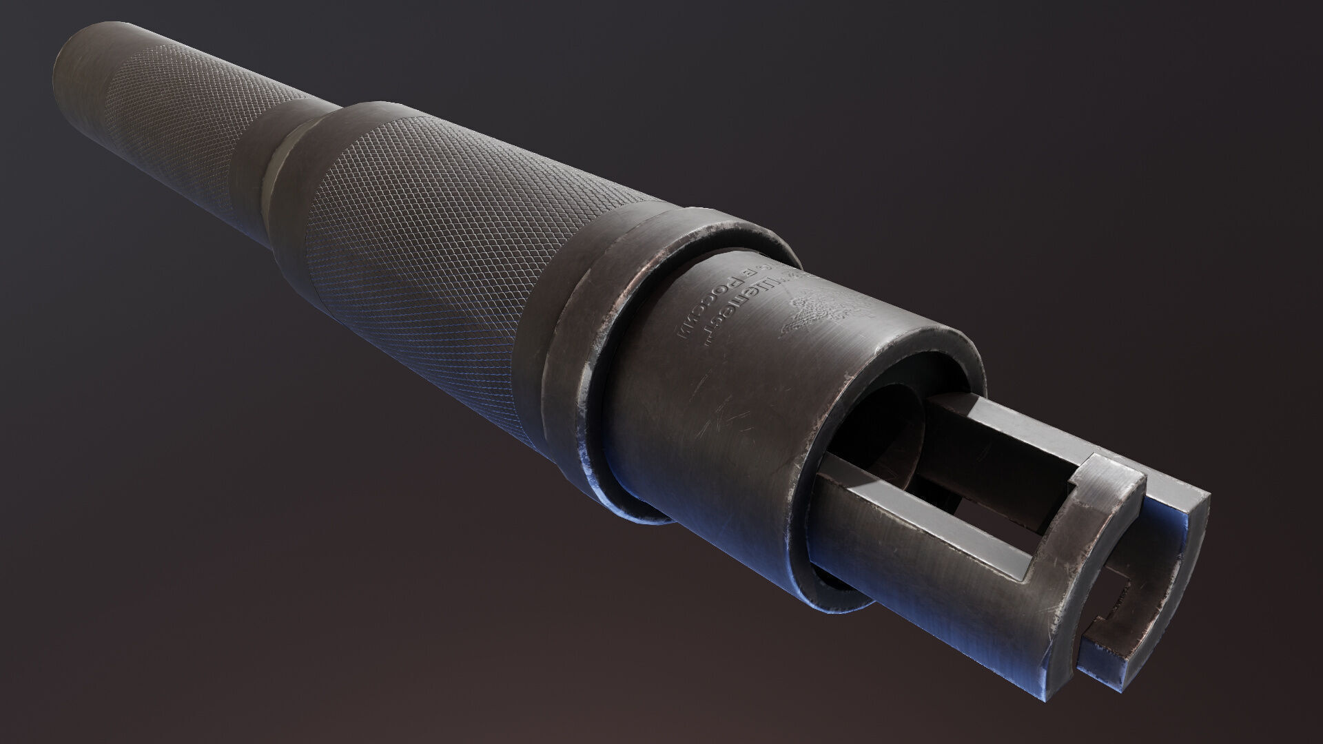 TGPV SVD Suppressor Low-poly 3D model_1