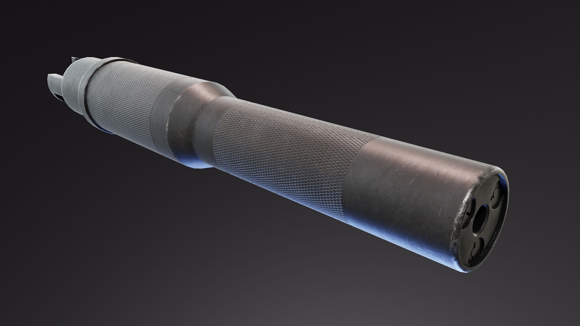 TGPV SVD Suppressor Low-poly 3D model_2