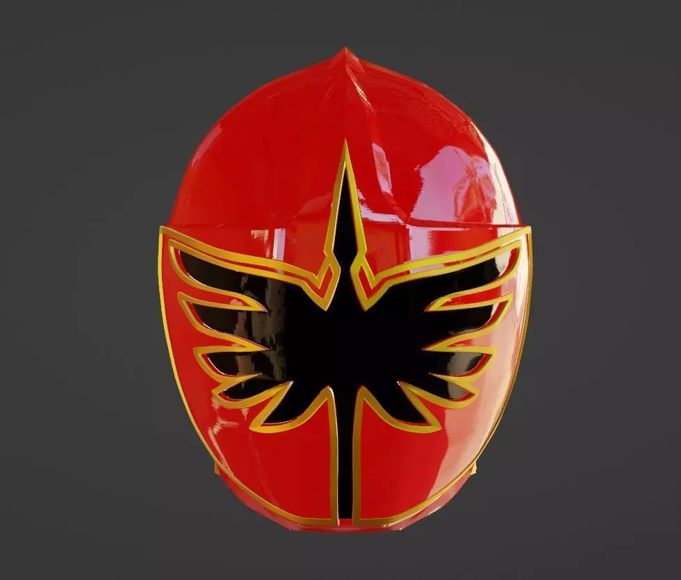 Power Rangers Mystic Force Red Ranger MagiRed Helmet 3D print model_0
