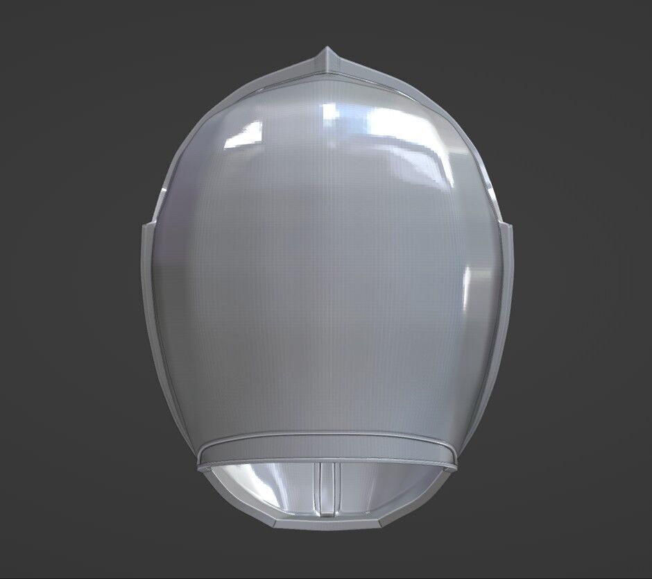 Power Rangers Mystic Force Red Ranger MagiRed Helmet 3D print model_10