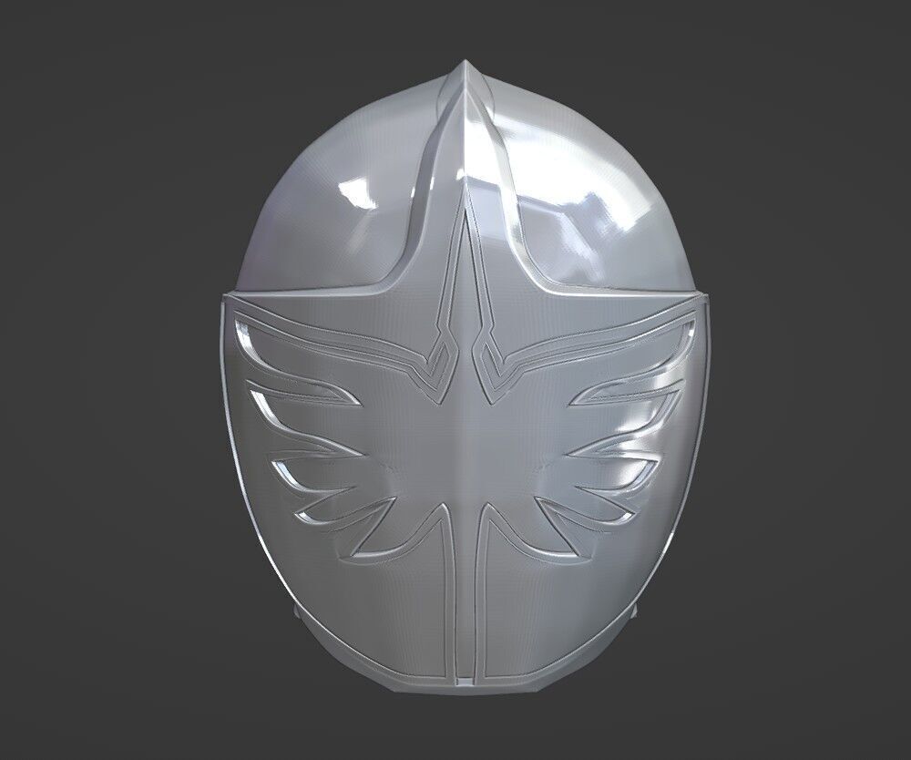 Power Rangers Mystic Force Red Ranger MagiRed Helmet 3D print model_5