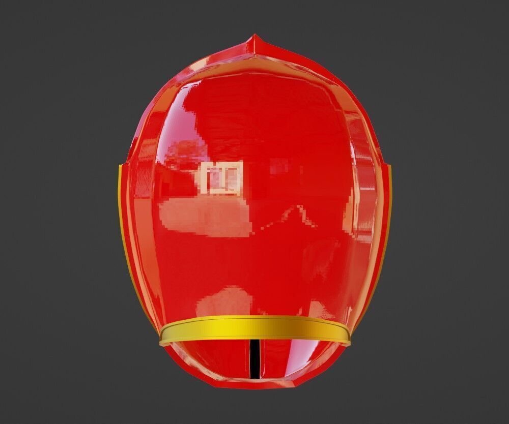 Power Rangers Mystic Force Red Ranger MagiRed Helmet 3D print model_4