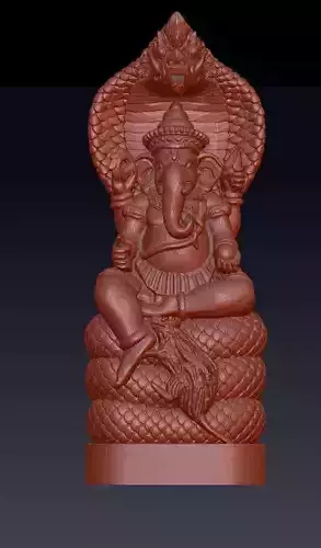 ganesh with dragone one head 
