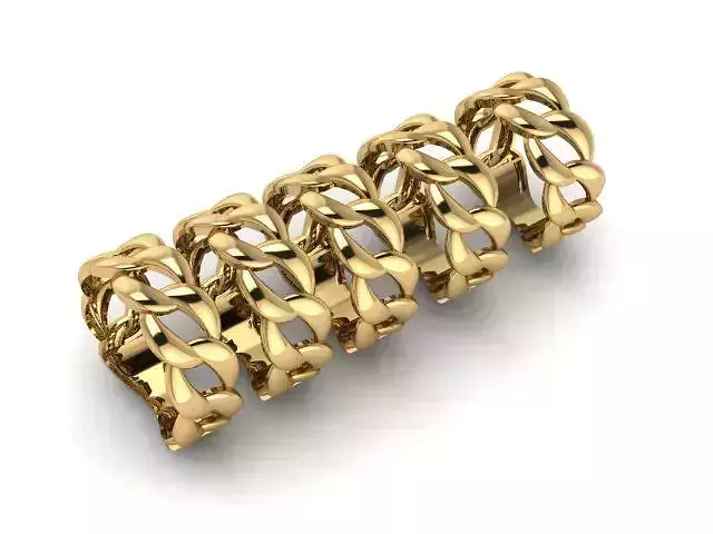 Gold Ring Cartier Ring stl 3dm 3dprintmodel