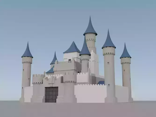 LOEPOLY  CASTLE MODEL