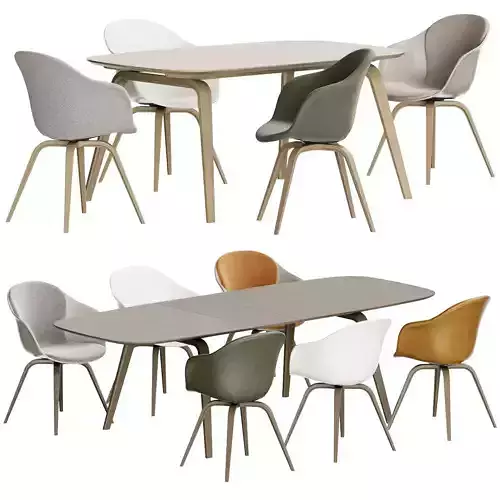 Boconcept - Hauge Dining Chair set 01