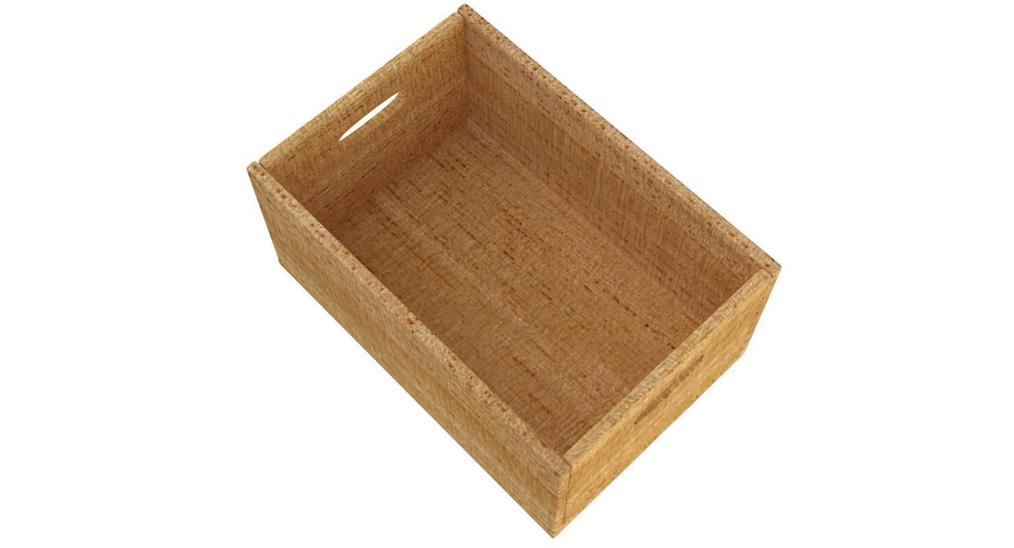 Wooden Box Collection 3D model_15