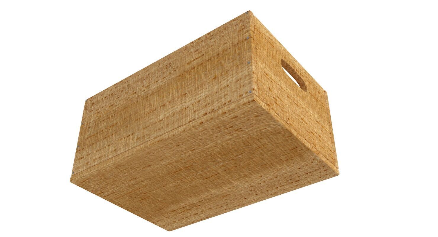 Wooden Box Collection 3D model_16