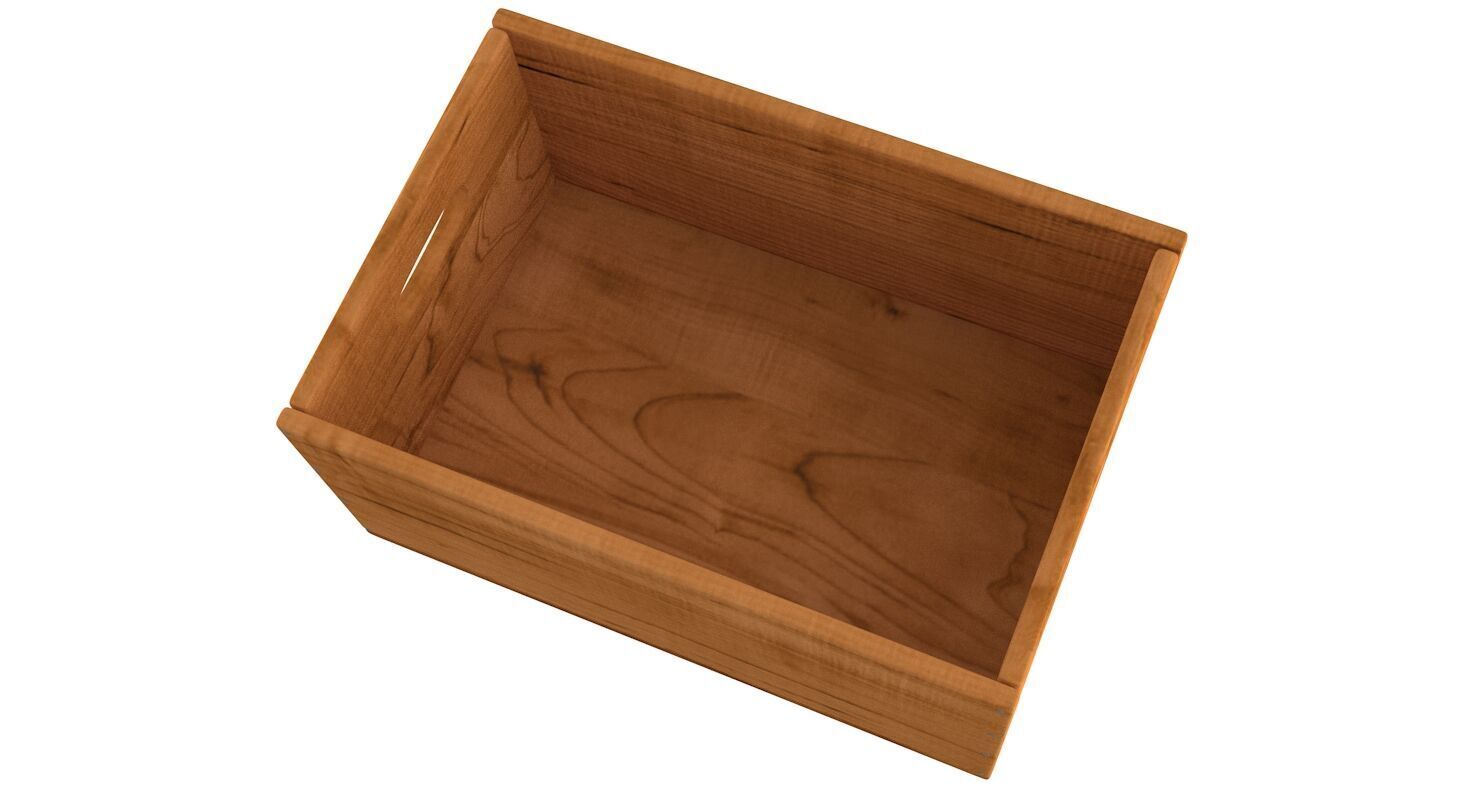 Wooden Box Collection 3D model_5