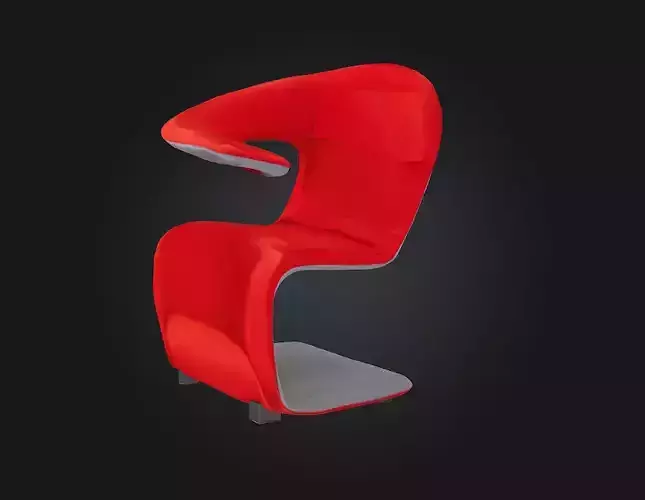 Curved Elegance Chair