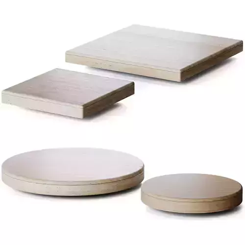 OMPHALOS Coffee Table Low-poly 3D model