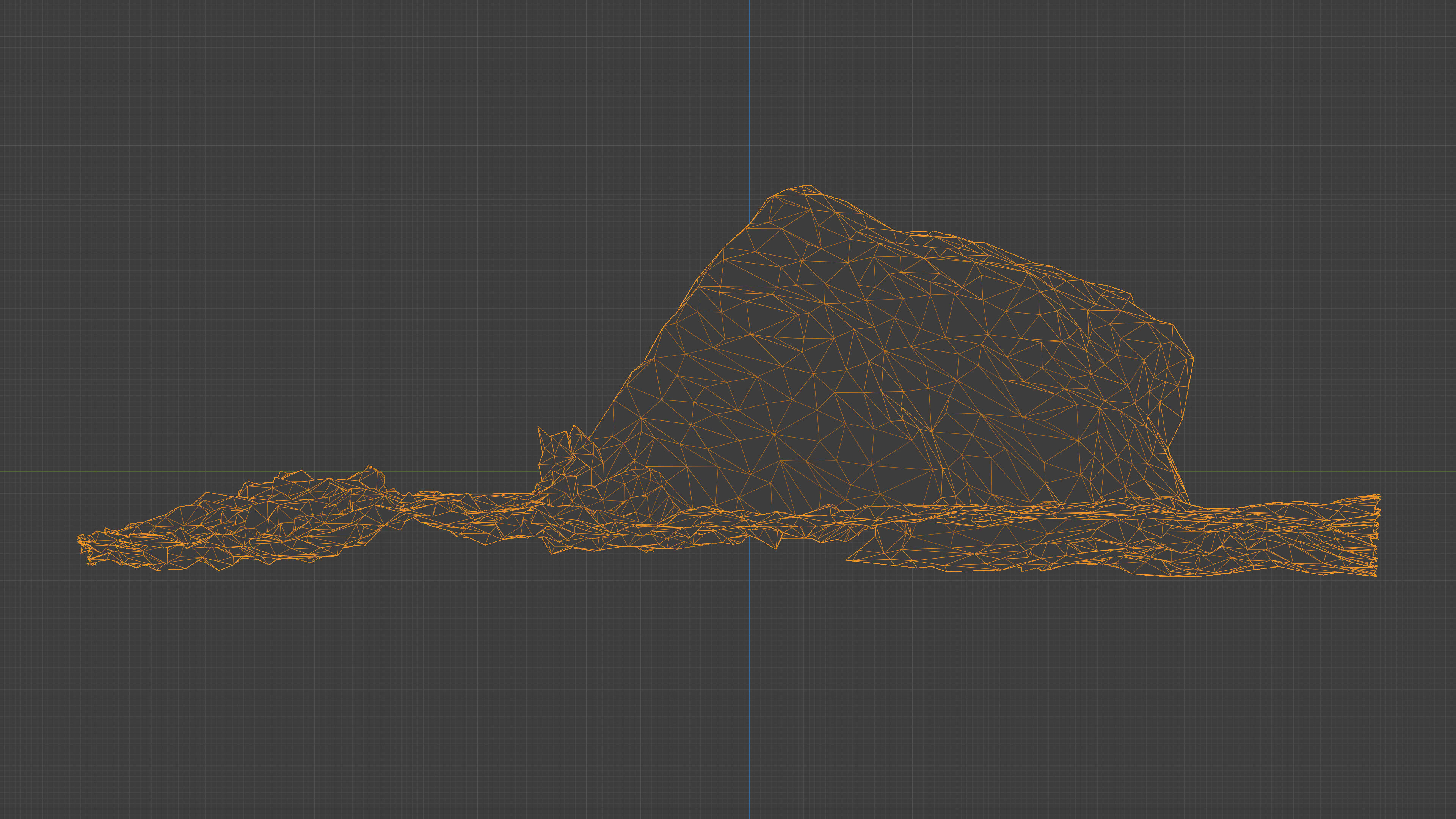 Photorealistic 3D scan of rock stone Low-poly 3D model_17