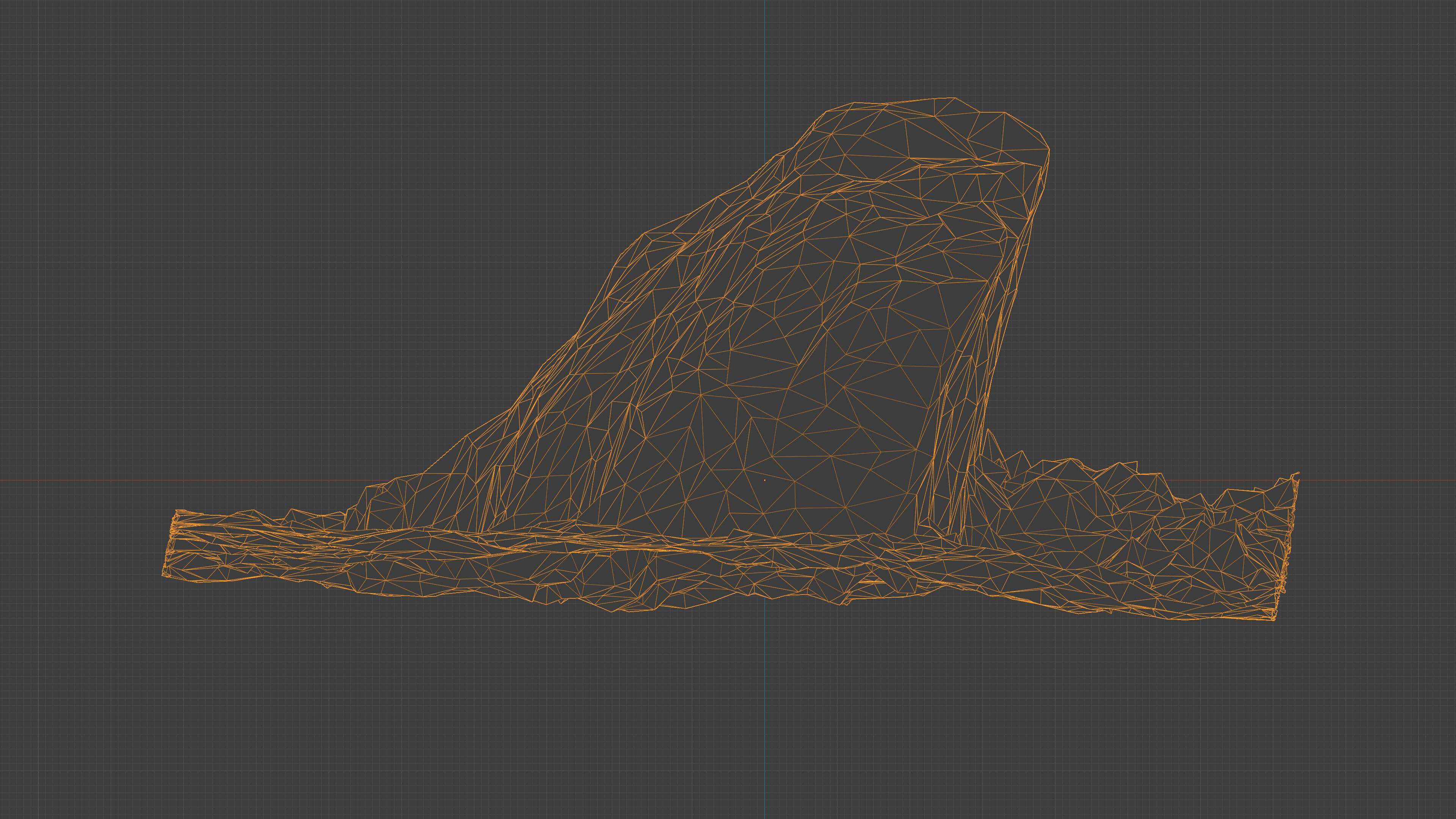 Photorealistic 3D scan of rock stone Low-poly 3D model_16