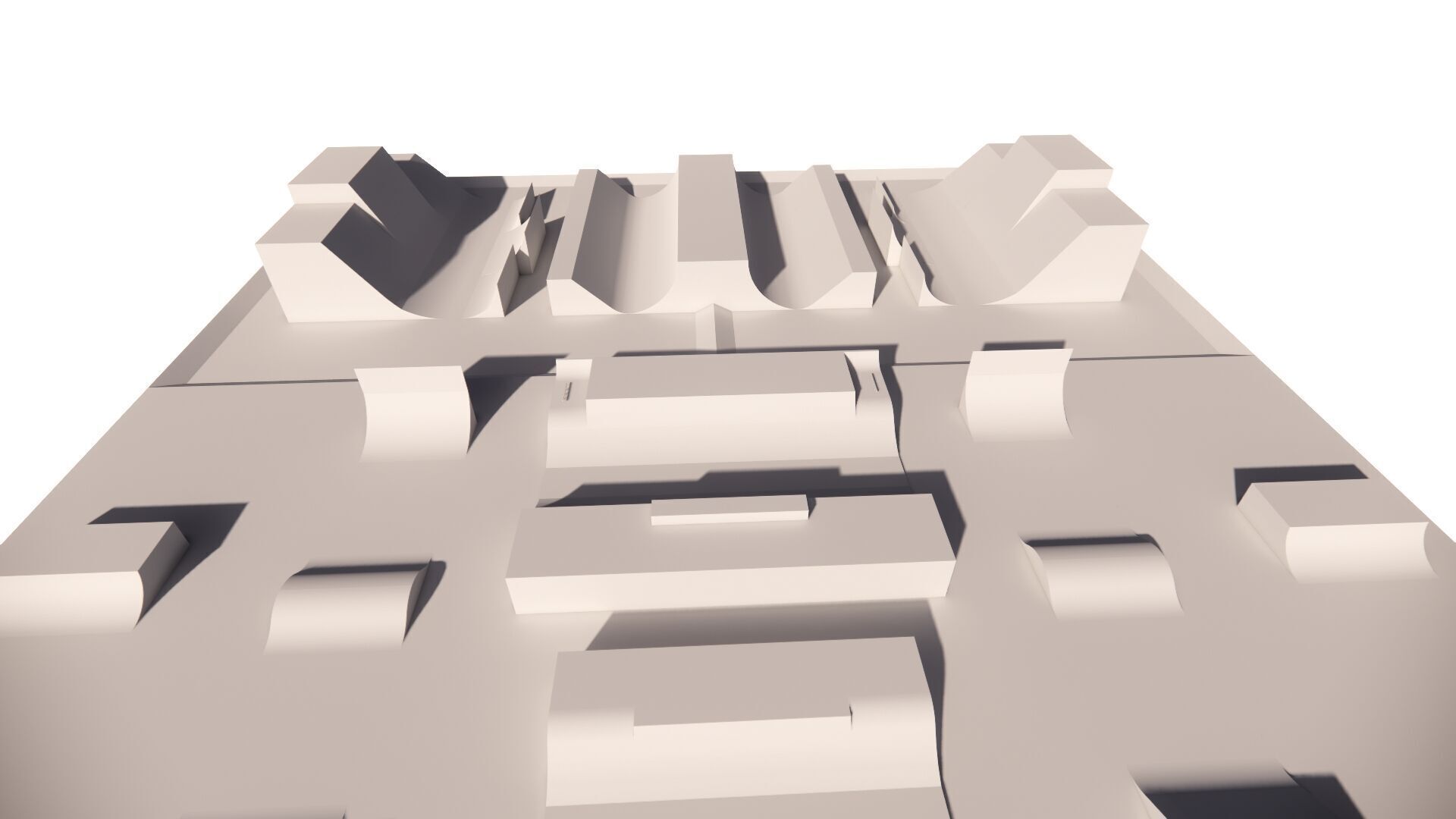 Skatepark-Skate Park PACK 3D model_13
