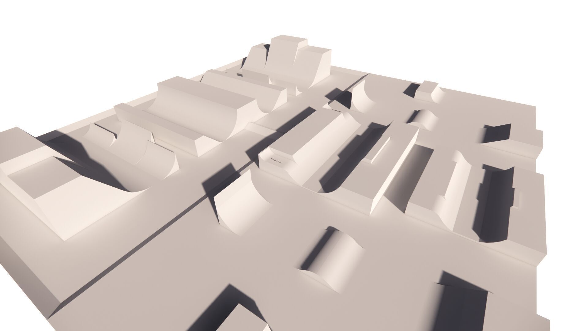 Skatepark-Skate Park PACK 3D model_16