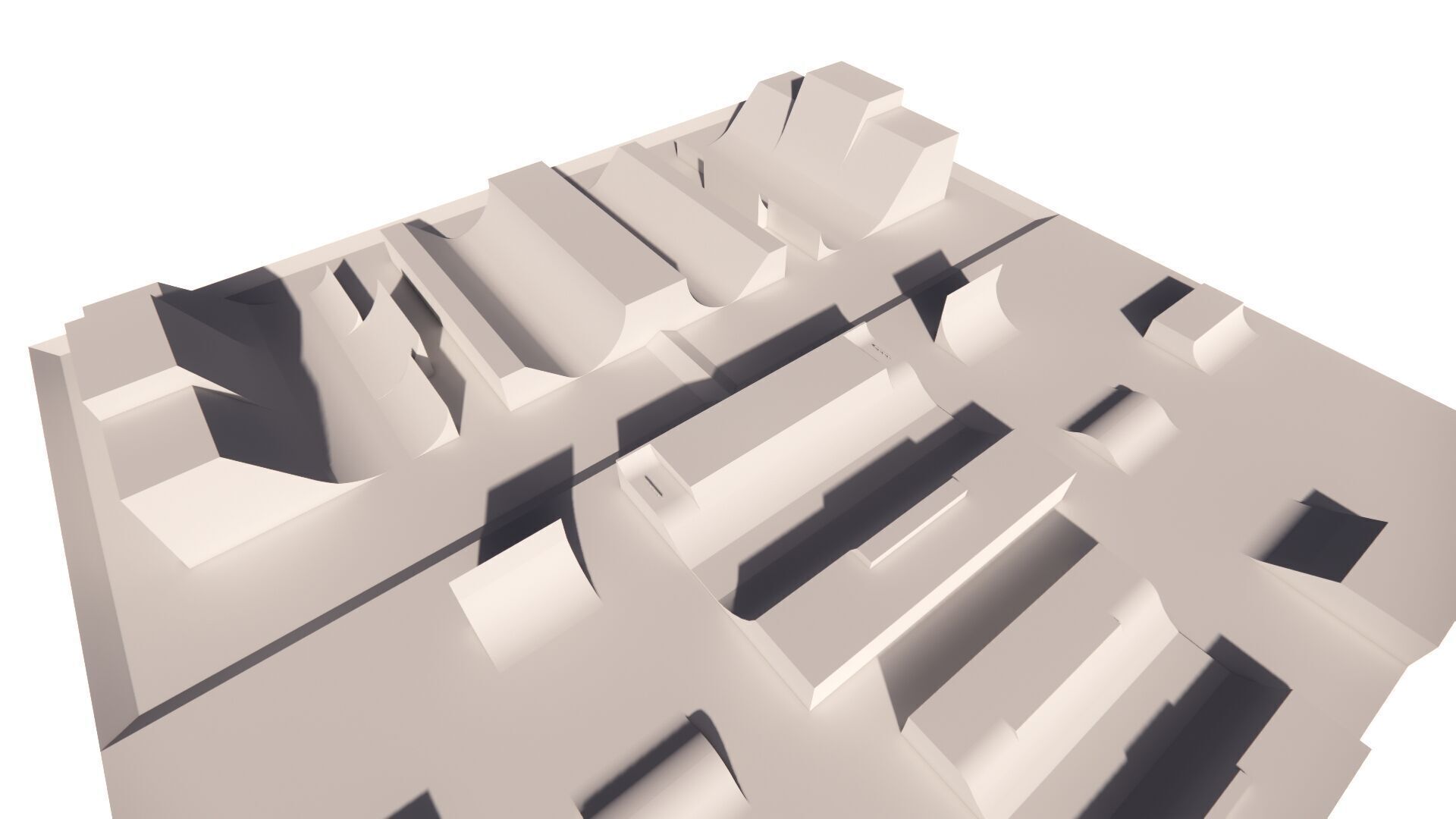 Skatepark-Skate Park PACK 3D model_17