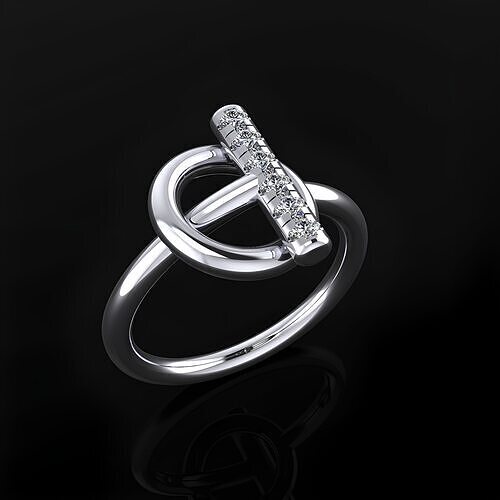 Tiffany Ring 3D print model