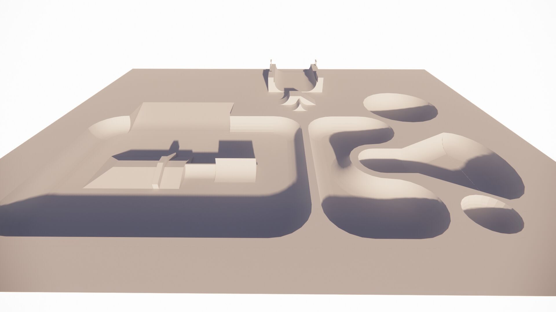 Skatepark-Skate Park PACK 3D model_6
