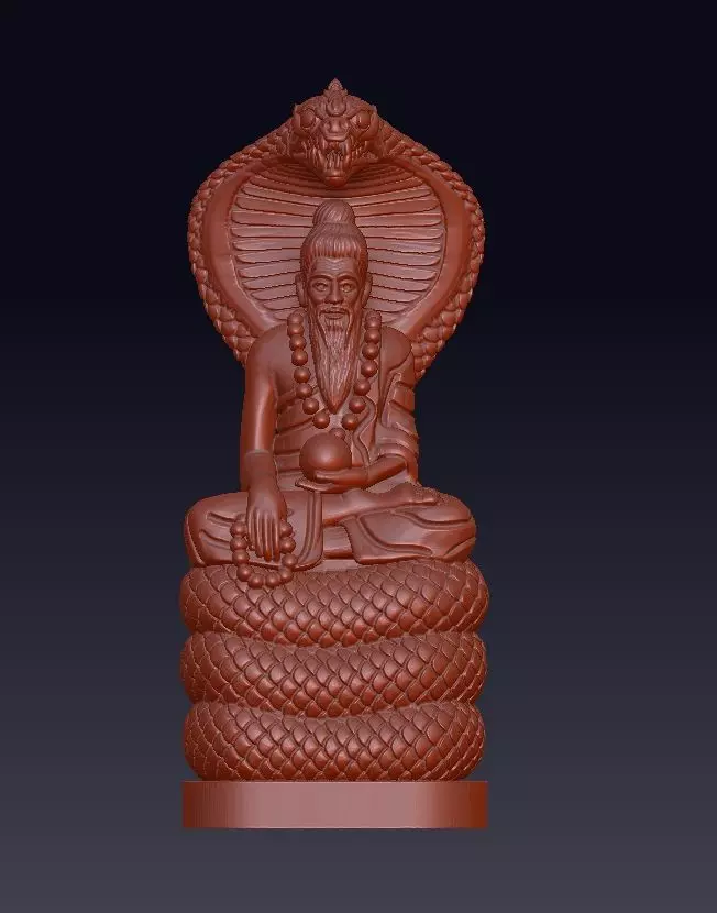 eysey with dragone 3D print model_0