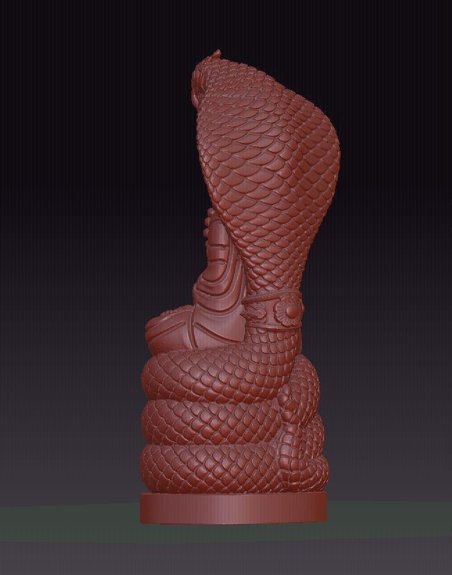 eysey with dragone 3D print model_2