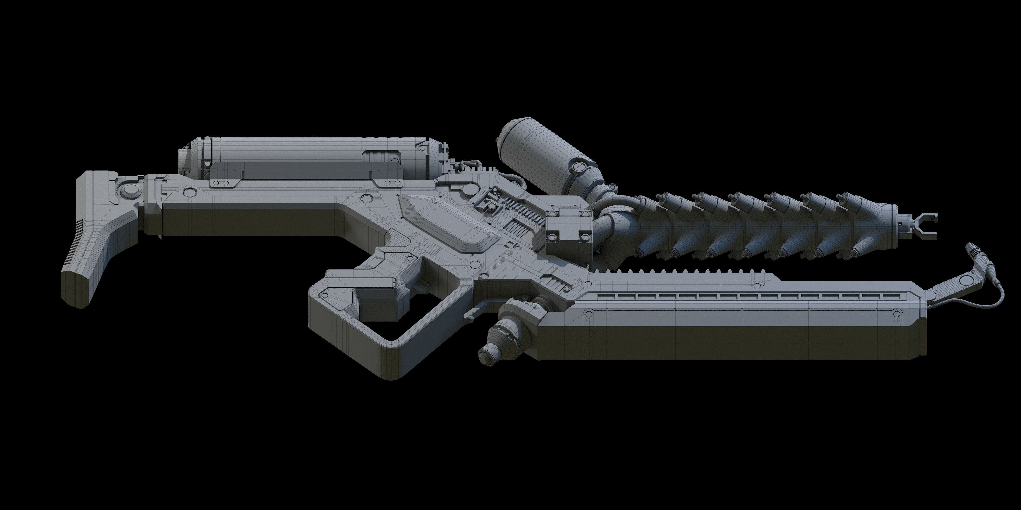 Arc Gun District9 3D model_12