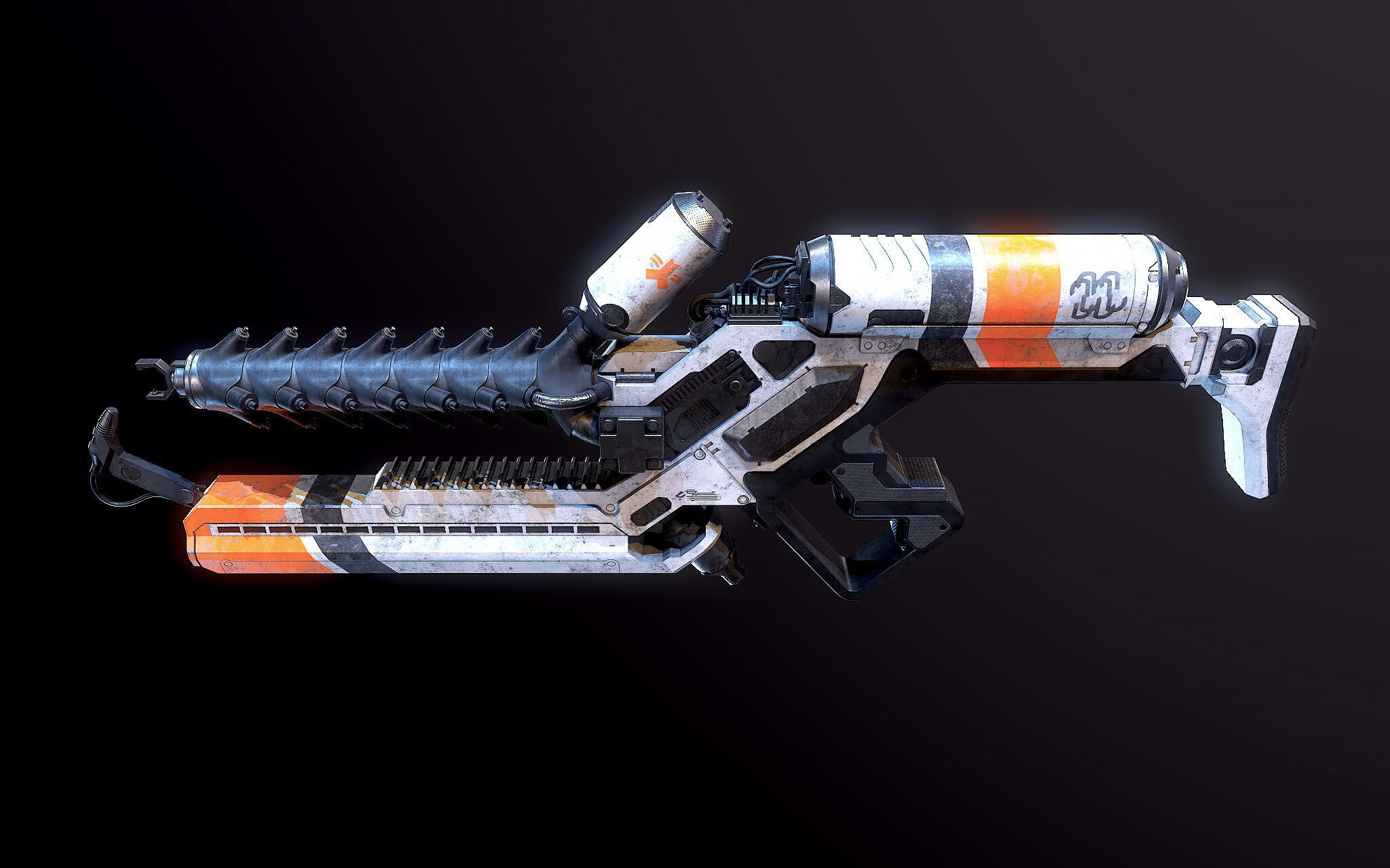 Arc Gun District9 3D model_6