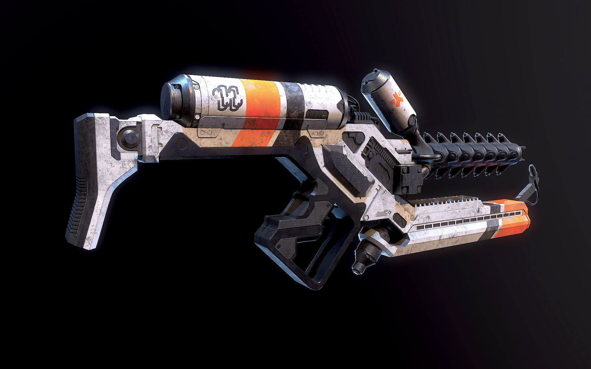 Arc Gun District9 3D model_3