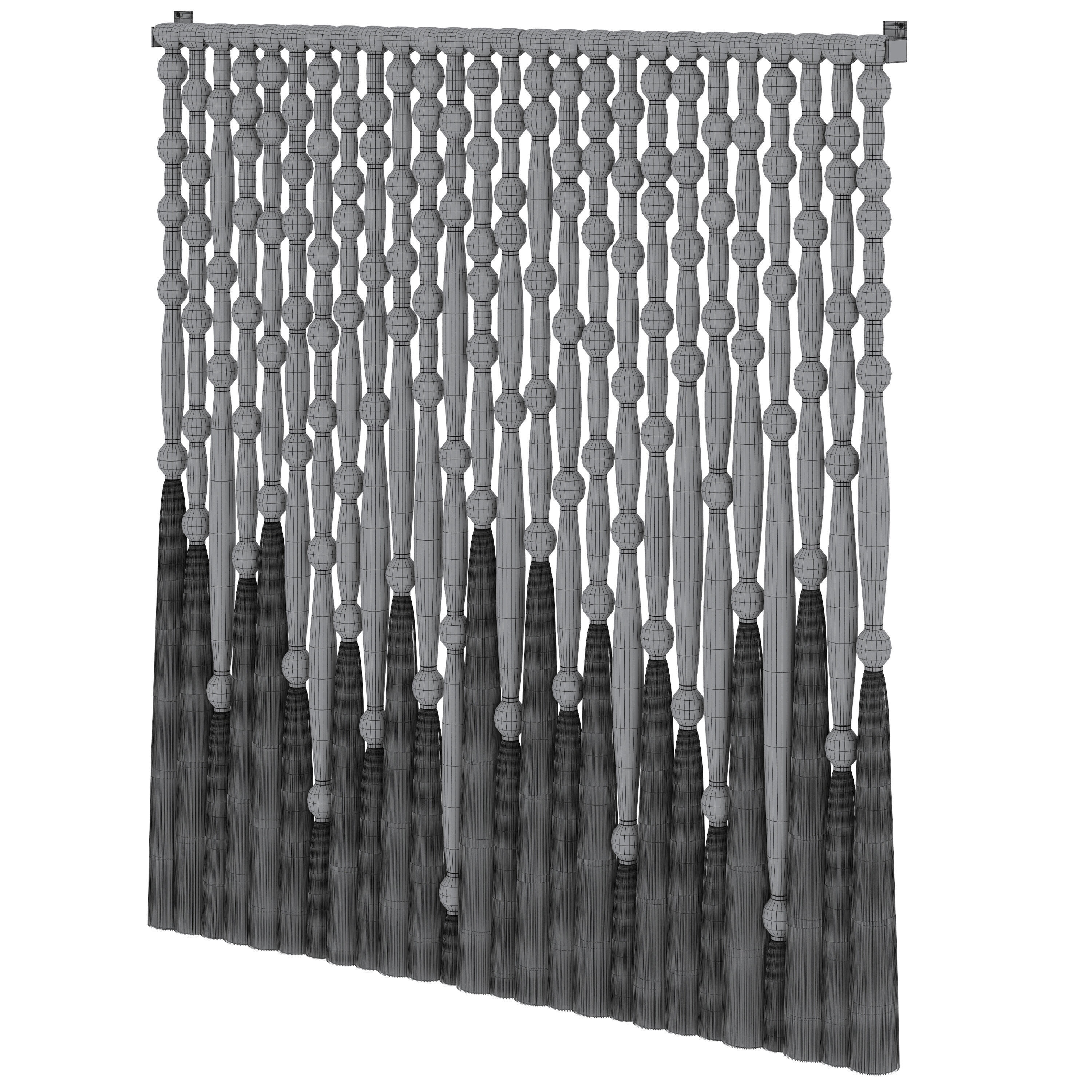 Meteor Shower Wall Hanging by Obakki 3D model_5