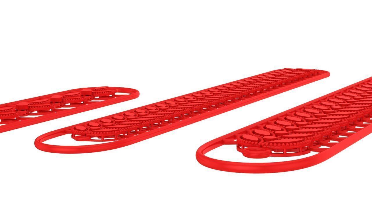 Marquise base chains 3D print model_2