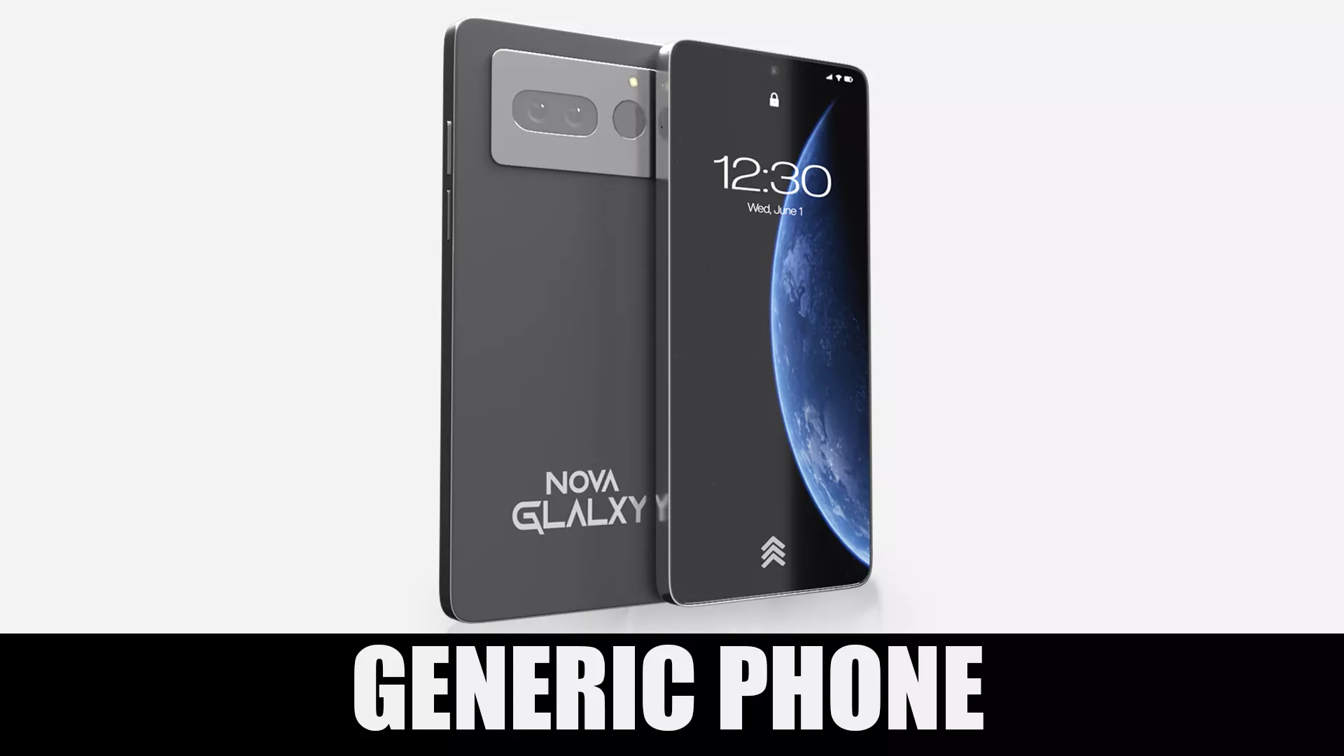 Generic Smartphone 3D model